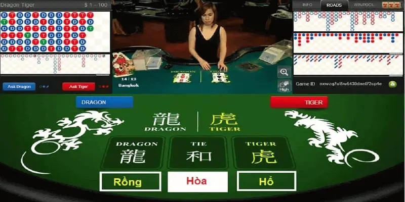 Hướng dẫn tham gia chơi rồng hổ tại casino trực tuyến 33win