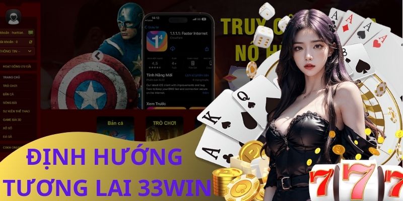 Định hướng phát triển của thương hiệu 33WIN